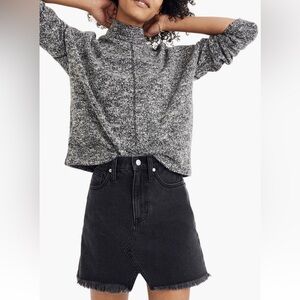 Madewell A-Line Mini Denim Skirt (Size 2)